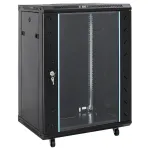 Dulap de server, 15U, 19" IP20, negru, 60x45x86 cm GartenMobel Dekor