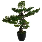 Bonsai artificial decorativ Atmosphera, 80 cm, in ghiveci stabil, verde