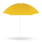 Umbrela de plaja pliabila cu protectie UV si inaltime reglabila, diametru 150 cm, galben
