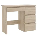 Birou calculator Beta 3 cu 4 sertare, finisaj sonoma, 94x43x75 cm