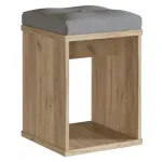 Taburet pentru masuta de toaleta, sezut confortabil, 30x30x42 cm, craft