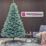 Brad artificial 3D argintiu Sersimo Laponia Select, 230 cm