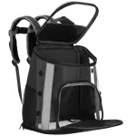 Rucsac pentru transport animale mici si medii, max. 15 kg, negru