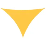 Parasolar, galben, 2,5x2,5x3,5 m, țesătură oxford, triunghiular GartenMobel Dekor