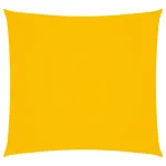 Parasolar, galben, 2x2 m, țesătură oxford, pătrat GartenMobel Dekor