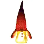 Figurina Craciun, Spiridus, cu iluminare LED, 33cm