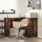 Birou de colț cu sertar Stejar fumuriu 102 x 88 x 75 cm GartenMobel Dekor