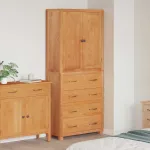 Set de Mobilier pentru Depozitare cu sertar Maro Lemn compozit GartenMobel Dekor