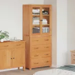 Set de Mobilier pentru Depozitare cu sertar Maro Lemn compozit GartenMobel Dekor