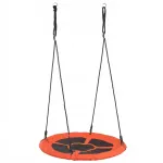 Leagăn tip cuib Sersimo G-Line 100 cm, înălțime reglabilă, 150 kg, portocaliu-negru