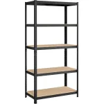 Raft metalic de depozitare Songmics, 5 polite, 600 kg, 200x100x50 cm