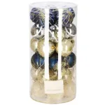 Set globuri de Crăciun multicolore, 30 bucăți, 6 cm, plastic incasabil