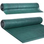 Plasa de umbrire si intimitate pentru gard 1x50 m, 140 g/mp, verde