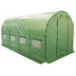 Sera de gradina tip tunel 300x600 cm, 18 mp, cadru metalic galvanizat