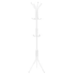 Cuier metalic tip pom Sersimo, 12 agatatoare, 177 cm, alb