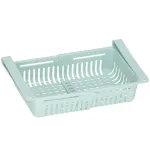 Organizator frigider extensibil suspendat, 16x28,5 cm, menta