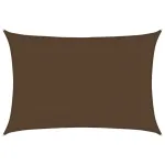 Pânză parasolar, maro, 5x6 m, HDPE, 160 g/m² GartenMobel Dekor