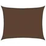 Pânză parasolar, maro, 6x8 m, HDPE, 160 g/m² GartenMobel Dekor