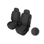 Tapițerie Kegel potrivită pentru două scaune frontale individuale ale Volkswagen Caddy 2004-2015, după 2015, negre cu model Performance AutoTuning