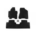 Mochete din cauciuc specifice, potrivite pentru Kia Sportage 2004-2010, set de 3 piese, culoare neagră Performance AutoTuning