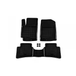 Mochete din cauciuc specifice, potrivite pentru Kia Stonic după 2017, set de 3 piese, culoare neagră Performance AutoTuning