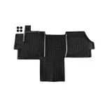 Covor de cauciuc specific, potrivit pentru Citroen Jumper, Fiat Ducato 2006-2021, e-Ducato, Opel Movano după 2021, Peugeot Boxer 2006-2021, după 2021, set din 1 bucată, culoare neagră Performance AutoTuning