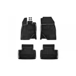 Mochete din cauciuc specifice, potrivite pentru Peugeot 3008 după 2024, set de 4 piese, culoare neagră, exceptând versiunea electrică Performance AutoTuning