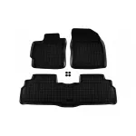 Mochete din cauciuc specifice, potrivite pentru Toyota Verso 2009-2018, set de 3 piese, culoare neagră Performance AutoTuning
