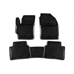 Mochete din cauciuc specifice, potrivite pentru Toyota Corolla sedan, wagon, Hybrid după 2018, set de 3 piese, culoare neagră Performance AutoTuning