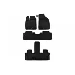 Mochete din cauciuc specifice, potrivite pentru Toyota Highlander XV50 Hybrid după 2013, 7 locuri, set de 4 piese, culoare neagră Performance AutoTuning