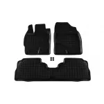Mochete din cauciuc specifice, potrivite pentru Toyota Prius+ 2012-2015, set de 3 piese, culoare neagră Performance AutoTuning