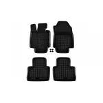 Mochete din cauciuc specifice, potrivite pentru Toyota Rav4, Rav4 Hybrid după 2018 cu transmisie automată, set de 4 piese, culoare neagră Performance AutoTuning