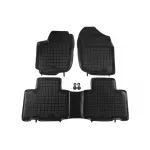 Mochete din cauciuc specifice, potrivite pentru Toyota Rav4 2013-2018, set de 3 piese, culoare neagră Performance AutoTuning