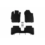 Mochete din cauciuc specifice, potrivite pentru Toyota Yaris Hybrid 2012-2014, set de 3 piese, culoare neagră Performance AutoTuning