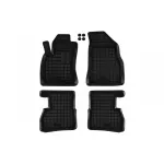 Mochete din cauciuc specifice, potrivite pentru Fiat Doblo după 2010, Opel Combo D 2011-2018, 5-7 locuri, set de 4 piese, culoare neagră Performance AutoTuning