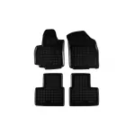 Mochete din cauciuc specifice, potrivite pentru Fiat Sedici 2005-2014, set de 4 piese, culoare neagră Performance AutoTuning