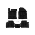 Mochete din cauciuc specifice, potrivite pentru Hyundai i30 hatchback, Fastback 2016-2020, după 2020, Kia Ceed, Proceed, Xceed după 2018, set de 3 piese, culoare neagră Performance AutoTuning