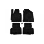 Mochete din cauciuc specifice, potrivite pentru Hyundai iX35 2010-2015, set de 4 piese, culoare neagră Performance AutoTuning