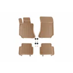 Mochete din cauciuc specifice, potrivite pentru Mercedes E class W212 2009-2016, set de 4 piese, culoare bej Performance AutoTuning