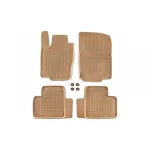 Mochete din cauciuc specifice, potrivite pentru Mercedes ML W166 2011-2015, GL X166 2012-2015, GLE W166, GLE coupe C295 2015-2019, set de 4 piese, culoare bej Performance AutoTuning