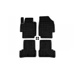 Mochete din cauciuc specifice, potrivite pentru Nissan Micra 2007-2010, set de 4 piese, culoare neagră Performance AutoTuning