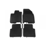Mochete din cauciuc specifice, potrivite pentru Nissan Qashqai +2 2008-2013, 7 locuri, set de 4 piese, culoare neagră Performance AutoTuning
