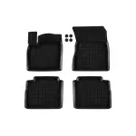 Mochete din cauciuc specifice, potrivite pentru Nissan X-Trail T33 e-Power 4x2, 4x4 după 2022, 5 locuri, set de 4 piese, culoare neagră Performance AutoTuning