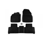 Mochete din cauciuc specifice, potrivite pentru Renault Scenic, Grand Scenic 2003-2016, set de 3 piese, culoare neagră Performance AutoTuning