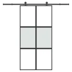 Ușă glisantă cu set de feronerie sticlă temperată și aluminiu GartenMobel Dekor