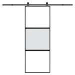 Ușă glisantă cu set de feronerie sticlă temperată și aluminiu GartenMobel Dekor