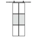 Ușă glisantă cu set de feronerie sticlă temperată și aluminiu GartenMobel Dekor