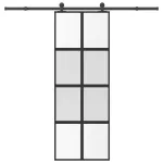 Ușă glisantă cu set de feronerie sticlă temperată și aluminiu GartenMobel Dekor