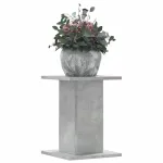 Suport de plante, 2 buc., gri beton, 30x30x40 cm lemn prelucrat GartenMobel Dekor