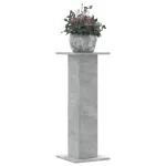Suport de plante, 2 buc., gri beton, 30x30x80 cm lemn prelucrat GartenMobel Dekor
